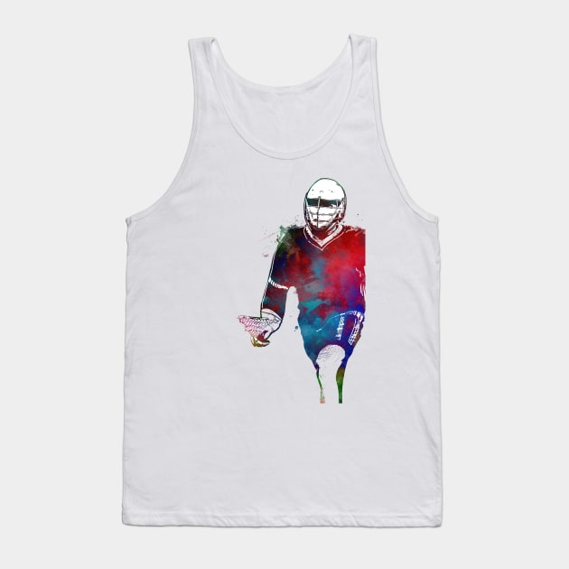 Lacrosse sport art #lacrosse #sport Tank Top by JBJart